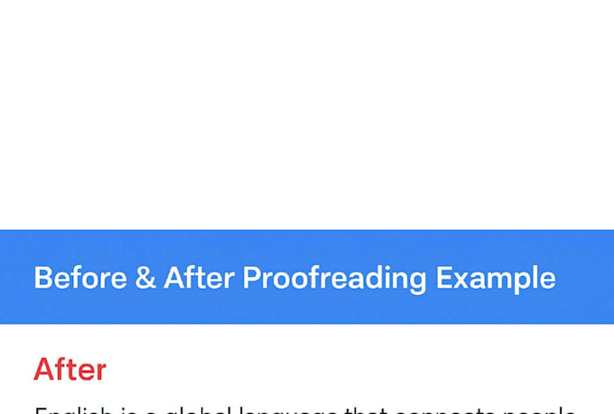 proofread and correct your english text professionally
